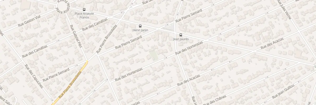 Plan du 25 Rue des Hortensias à Vigneux-sur-Seine