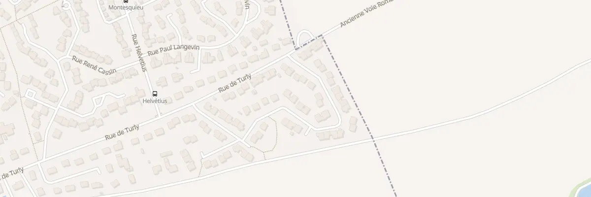 Plan du 23 Rue Antoine de Condorcet à Bourges