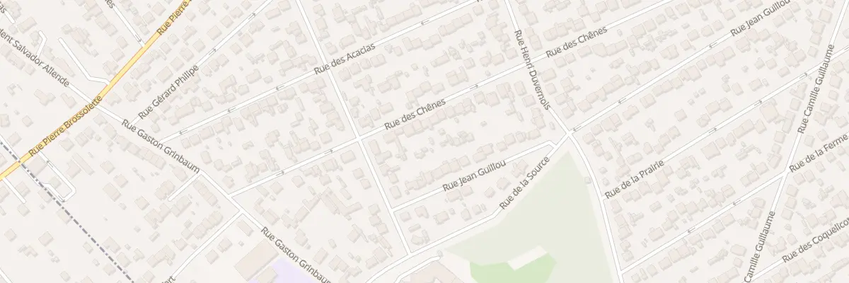 Plan du 22 Rue des Chenes à Vigneux-sur-Seine