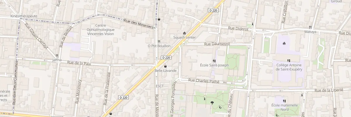 Plan du 78 Av de la République à Vincennes