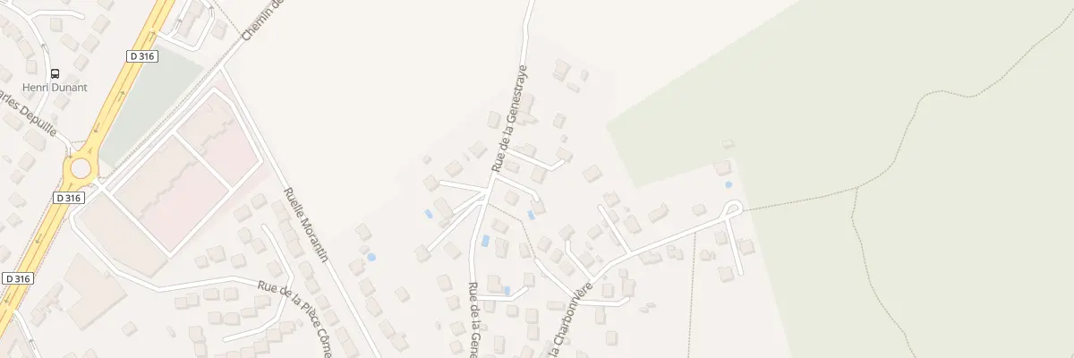 Plan du 24 Rue de la Genestraye à Chaumontel