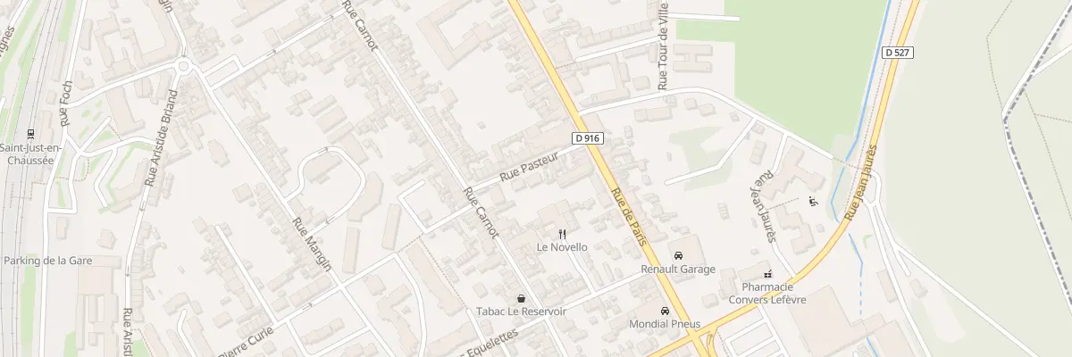 Plan du 5 Rue Pasteur à Saint-Just-en-Chaussée
