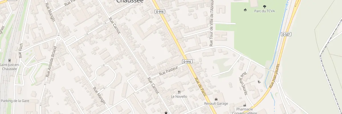 Plan du 92 Rue de Paris à Saint-Just-en-Chaussée