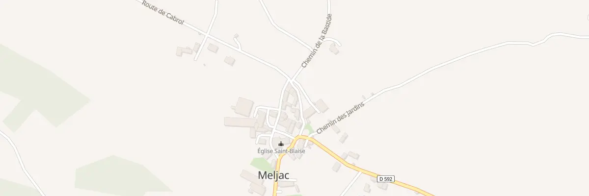 Plan du 5006 Meljac à Meljac