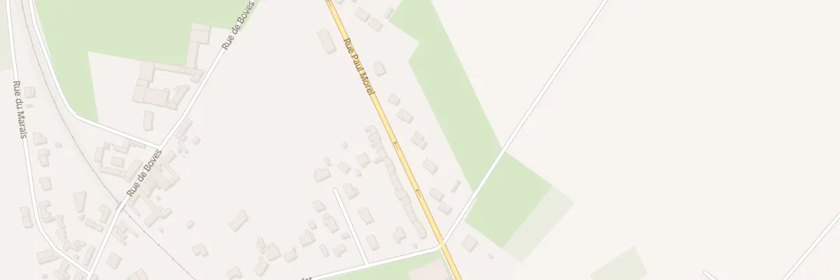 Plan du 15 Rue Paul Morel à Thézy-Glimont