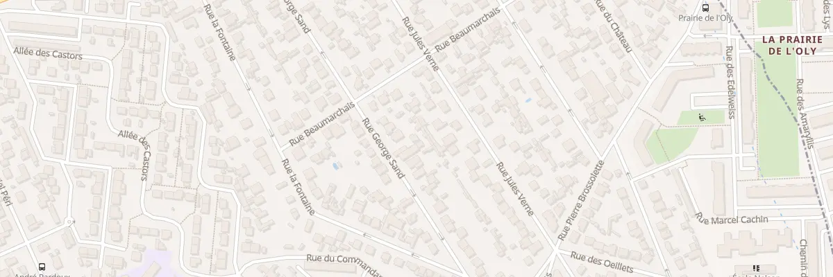 Plan du 33 Rue George Sand à Vigneux-sur-Seine