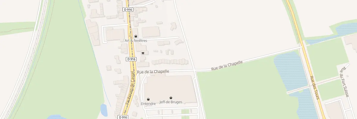 Plan du 17 Rue de la Chapelle à Quaëdypre