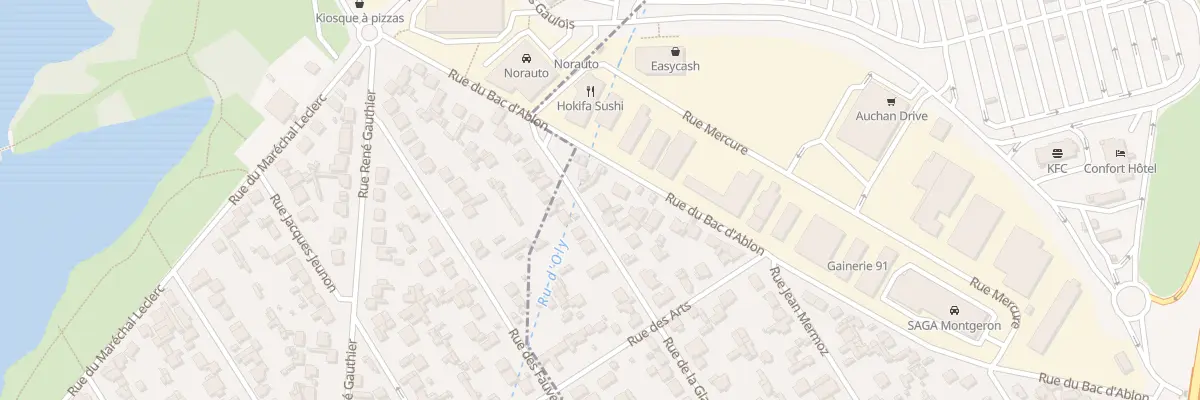 Plan du 3 Rue de la Glacière à Montgeron