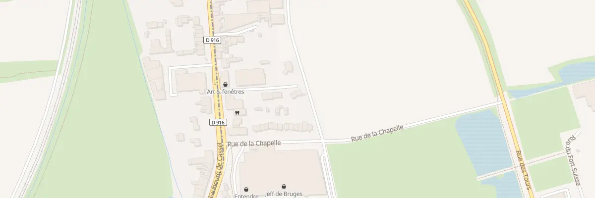 Plan du 99T Le Faubourg de Cassel à Quaëdypre