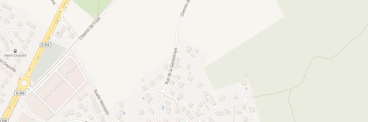 Plan du 32 Rue de la Genestraye à Chaumontel