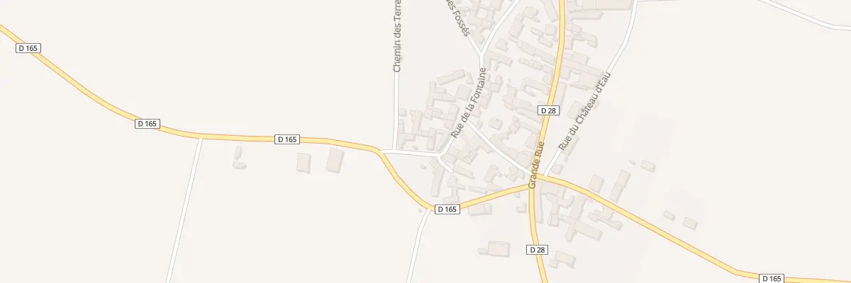 Plan du 9 Rue de la Fontaine à Égry