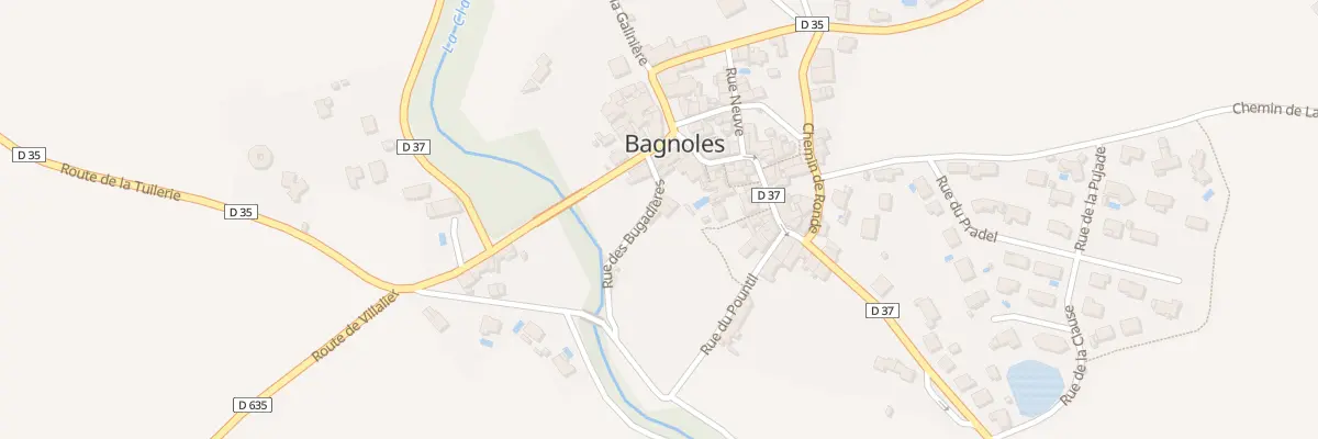 Plan du 65 L’Horte Basse à Bagnoles