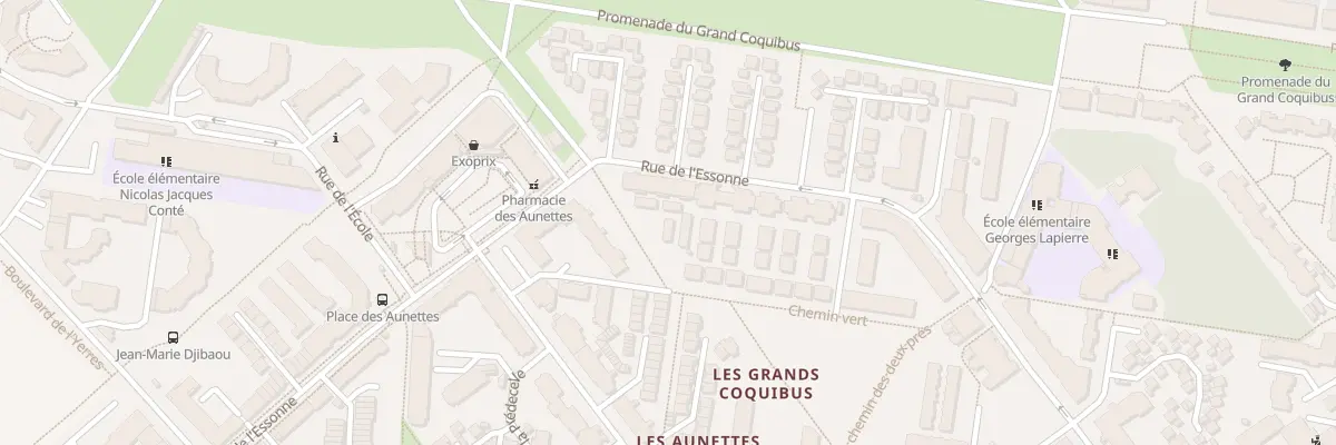 Plan du 60 Rue de l’Essonne à Évry-Courcouronnes