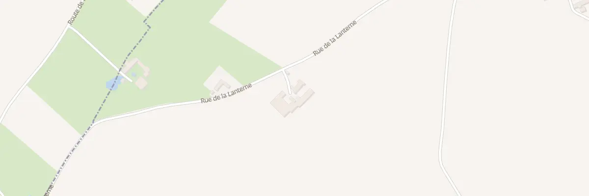 Plan du 380 Rue de la Lanterne à Bavinchove