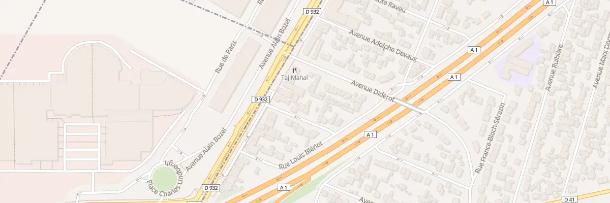 Plan du 5 Rue Pierre Quemener au Blanc-Mesnil