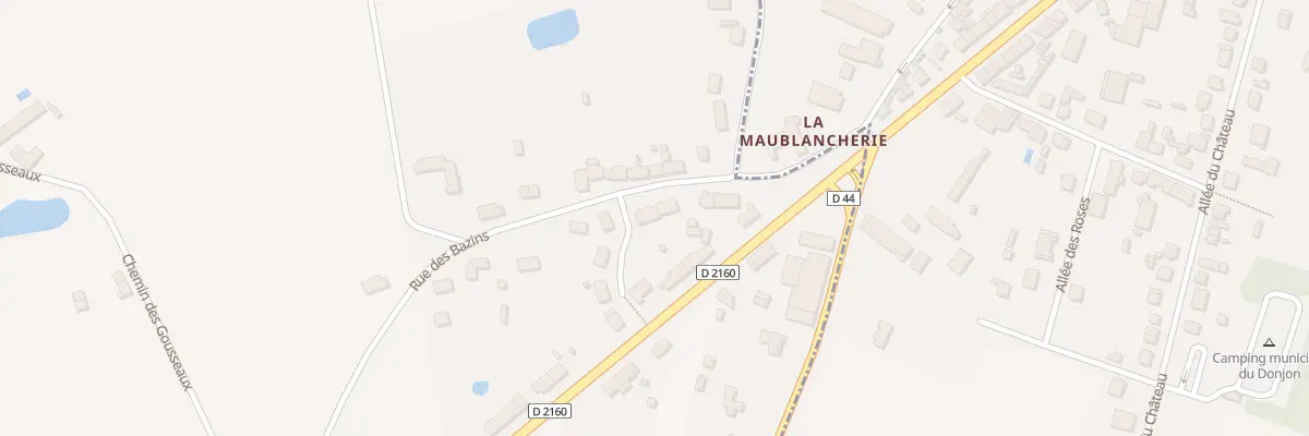 Plan du 171 Rue des Bazins à Quiers-sur-Bezonde