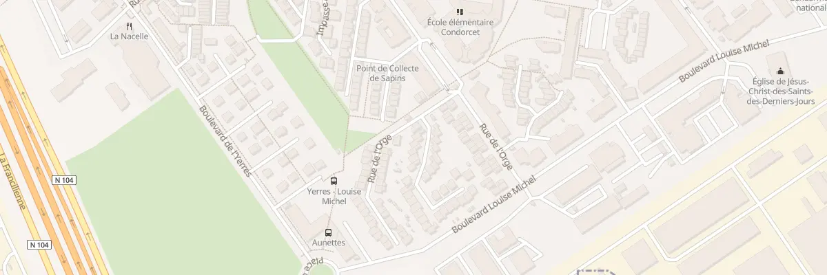 Plan du 12B Rue de l’Orge à Évry-Courcouronnes