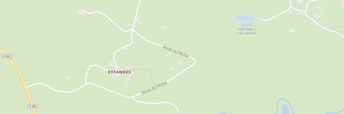 Plan du 6027 Eyfandes à Saint-Chamant