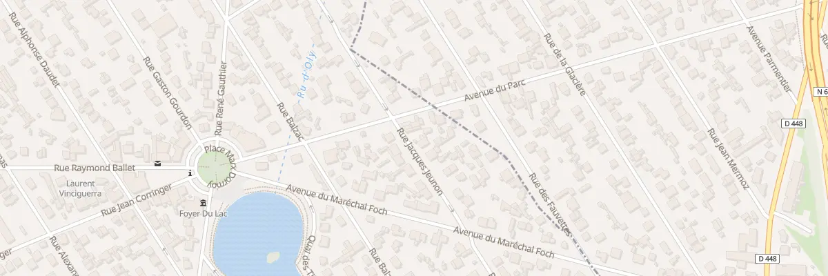 Plan du 55 Rue Jacques Jeunon à Vigneux-sur-Seine