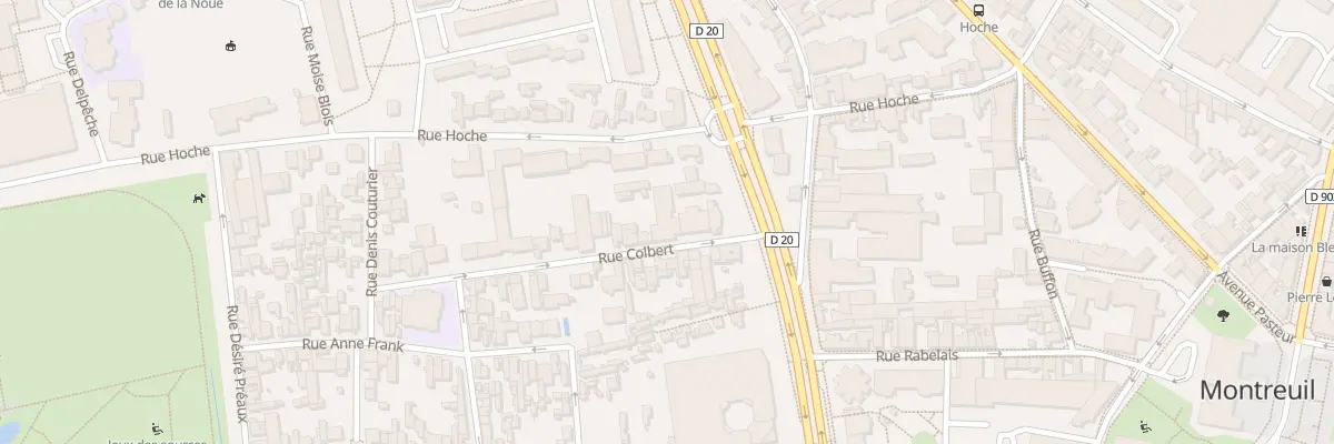 Plan du 6B Rue Colbert à Montreuil
