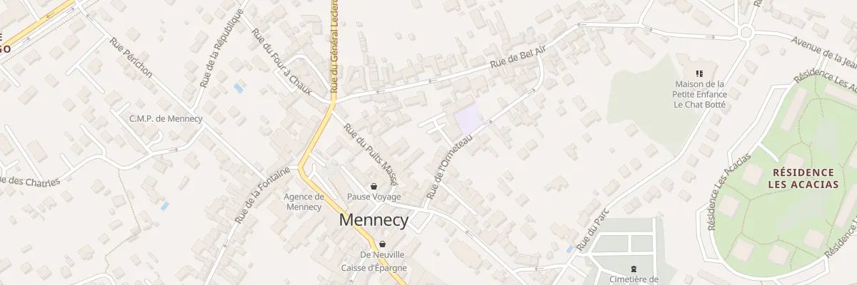 Plan du 7 Rue de l’Ormeteau à Mennecy