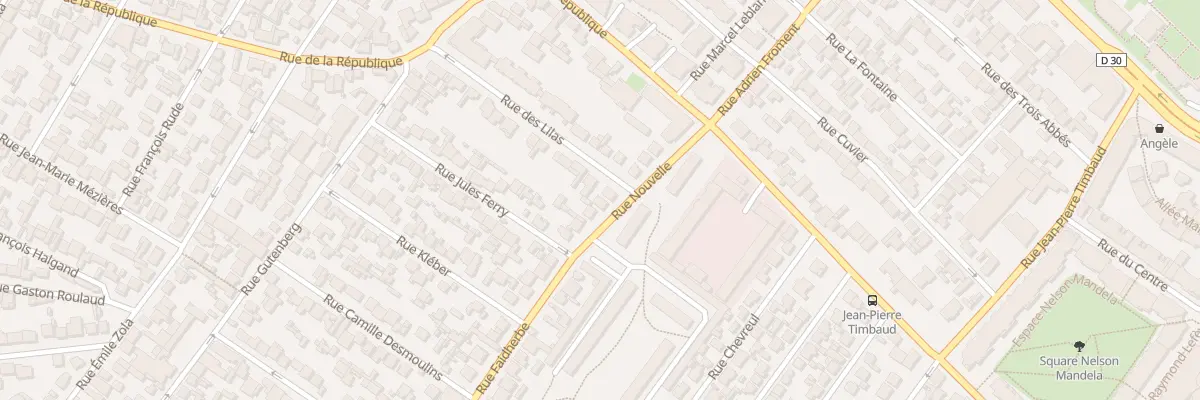 Plan du 16 Rue Nouvelle à Drancy