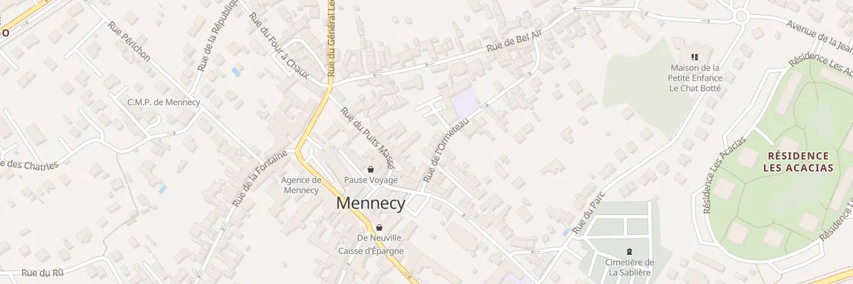 Plan du 5 Rue de l’Ormeteau à Mennecy