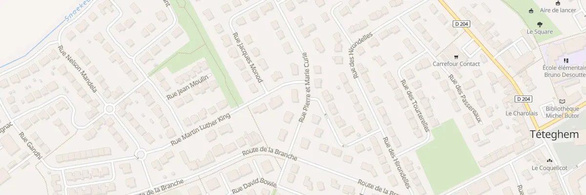 Plan du 6 Rue Pierre et Marie Curie à Téteghem-Coudekerque-Village