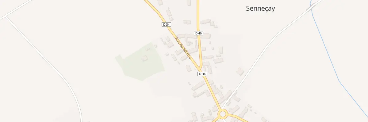 Plan du 2 Rue de Morize à Senneçay