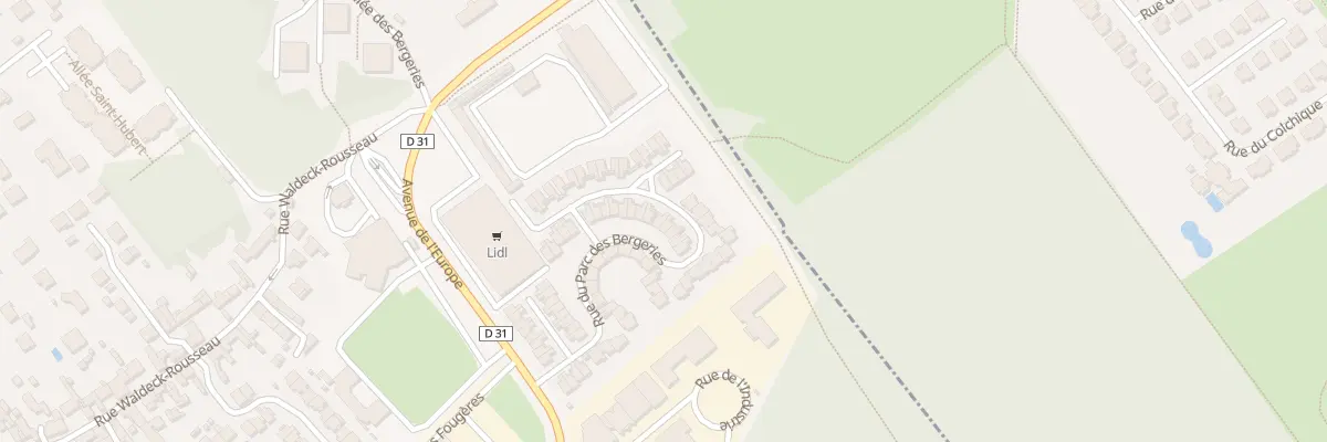 Plan du 28 Rue du Parc des Bergeries à Draveil