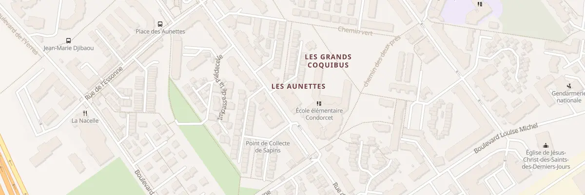 Plan du 23 Rue de l’Orge à Évry-Courcouronnes