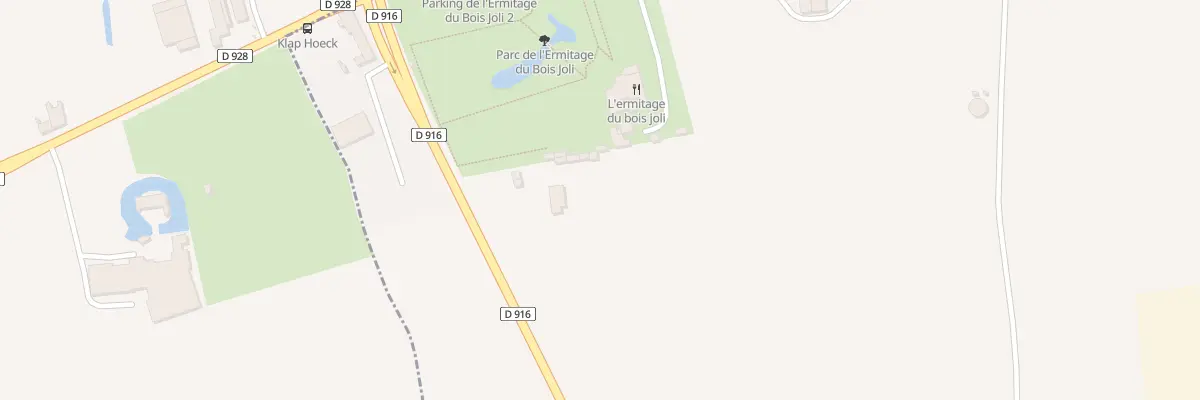 Plan du 1499 D’Rd 916 à Quaëdypre
