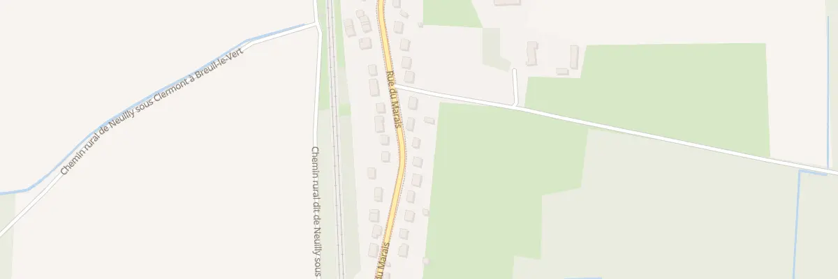 Plan du 37 Rue du Marais à Breuil-le-Vert