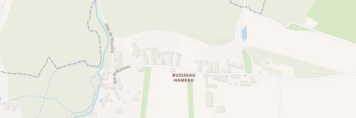 Plan du 689 Rue de Buisseau à Briarres-sur-Essonne