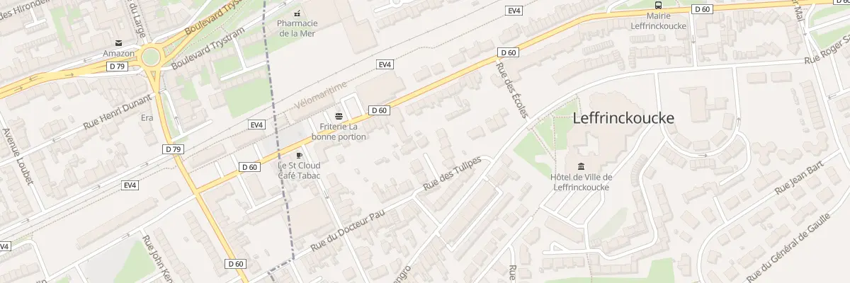 Plan du 41 Sq des Tamaris à Leffrinckoucke
