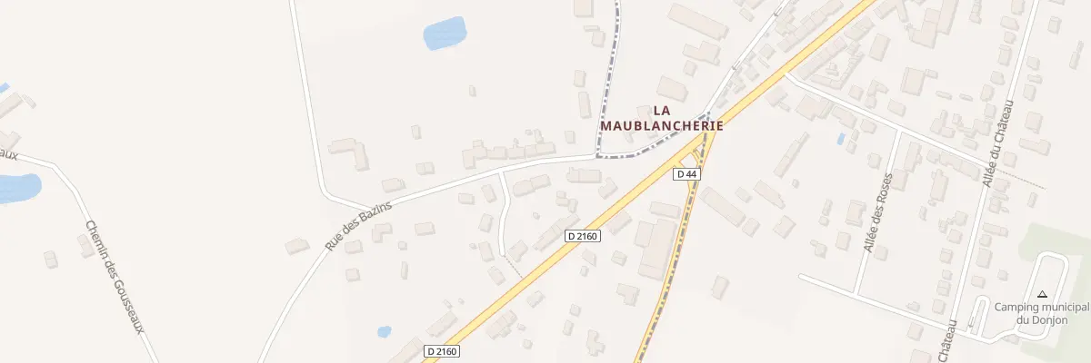 Plan du 159 Rue des Bazins à Quiers-sur-Bezonde