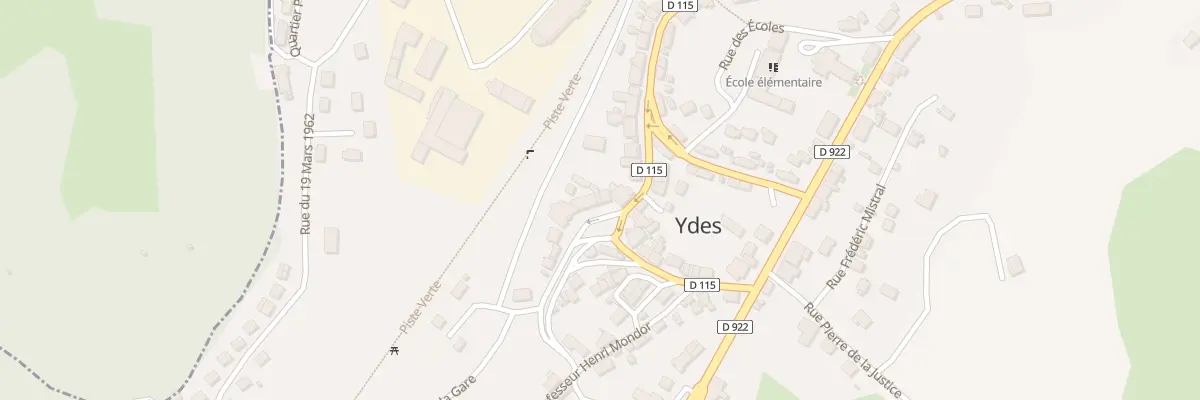 Plan du 6 Pl Georges Pompidou à Ydes