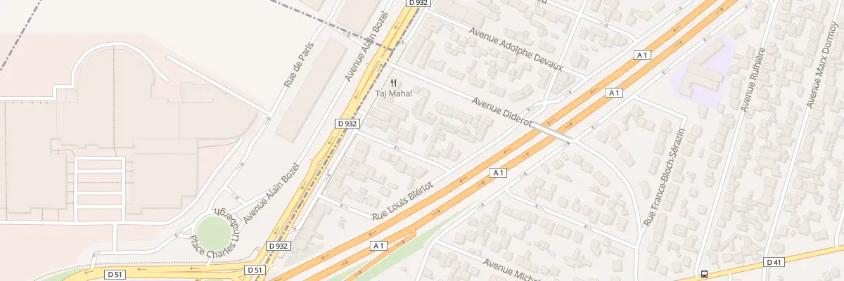 Plan du 11 Rue Pierre Quemener au Blanc-Mesnil
