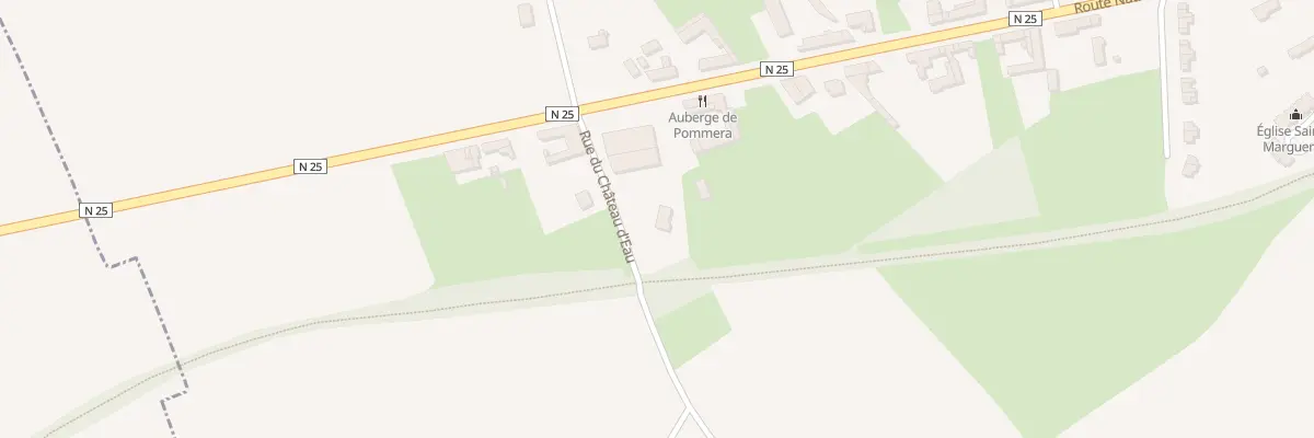 Plan du 1 Rue du Château d’Eau à Pommera