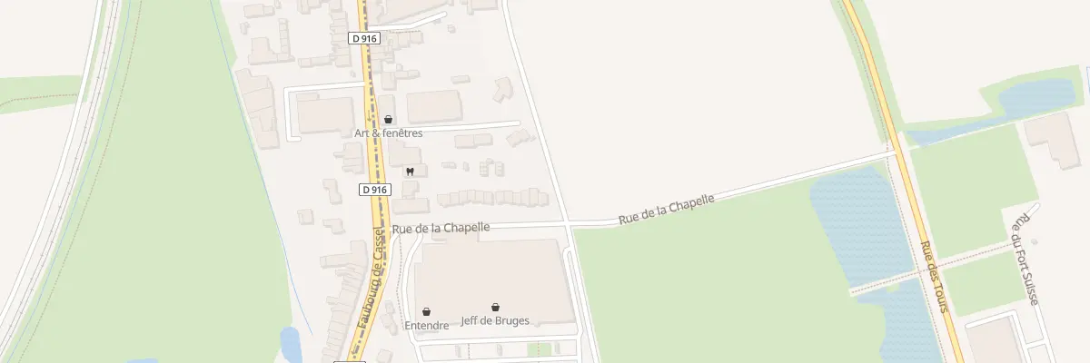 Plan du 23 Rue de la Chapelle à Quaëdypre