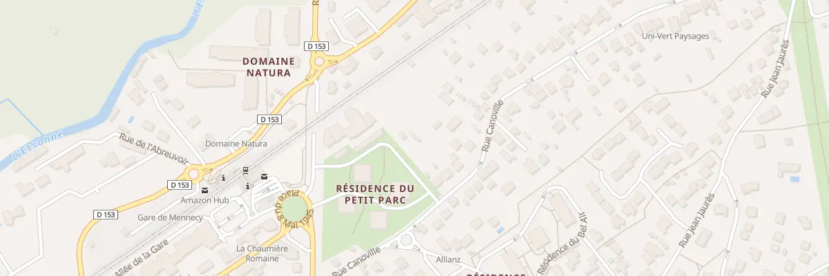 Plan du 7 Rue Canoville à Mennecy