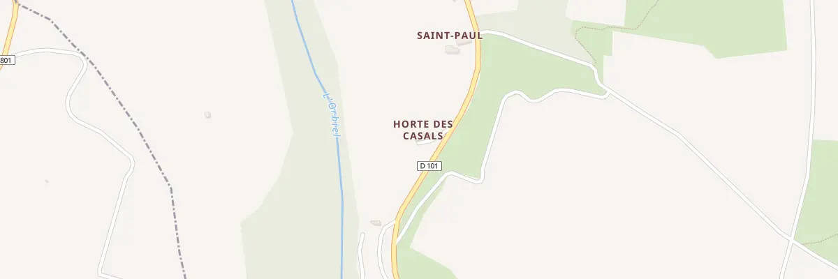 Plan du 68 Saint-paul à Bouilhonnac