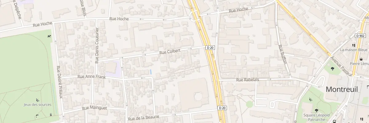 Plan du 11B Rue Colbert à Montreuil