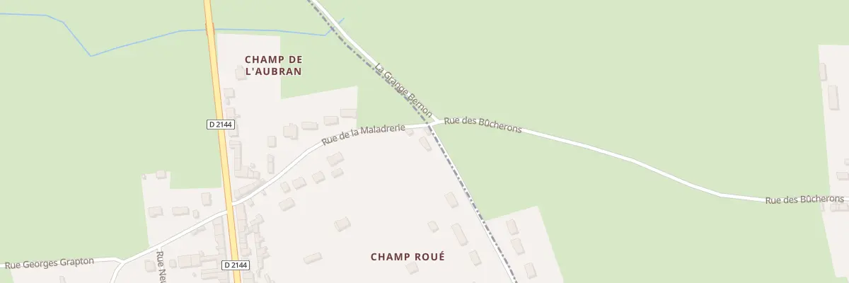 Plan du 23 Rue Laurent Bilbeau à Bruère-Allichamps