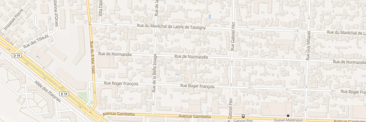 Plan du 24 Rue de Normandie à Maisons-Alfort