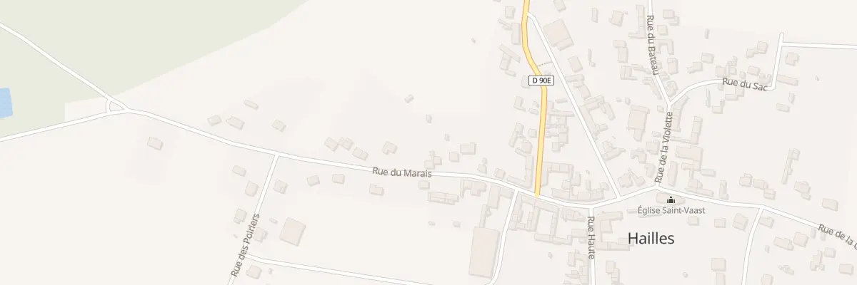 Plan du 20 Rue du Marais à Hailles