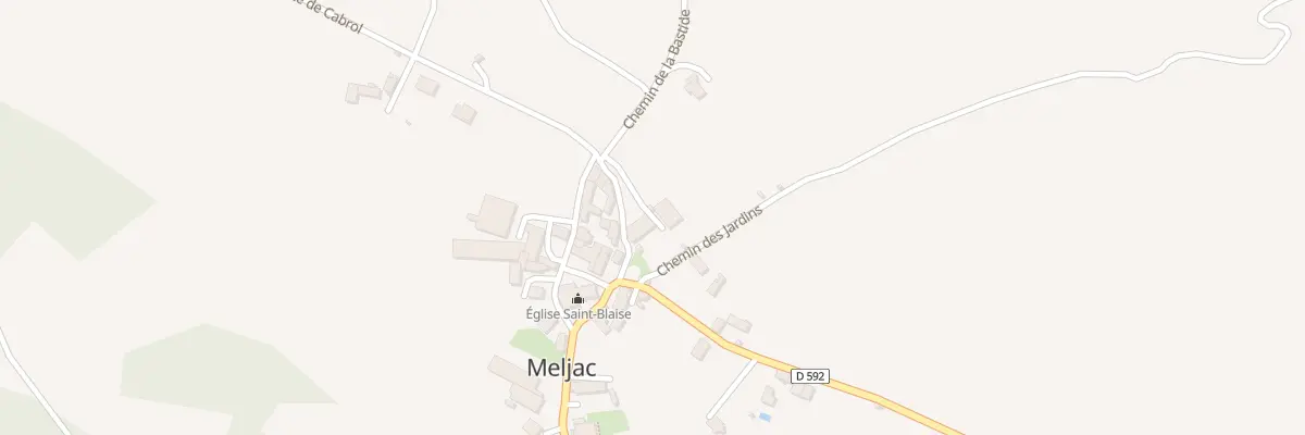 Plan du 5009 Meljac à Meljac