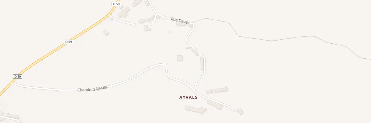 Plan du 5388 Ayvals à Jussac