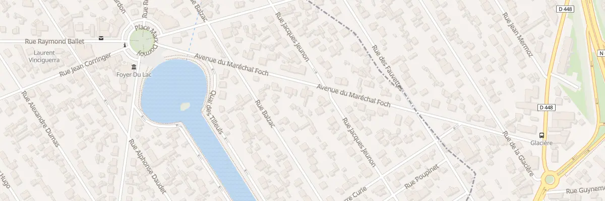 Plan du 12 Rue du Marechal Foch à Vigneux-sur-Seine