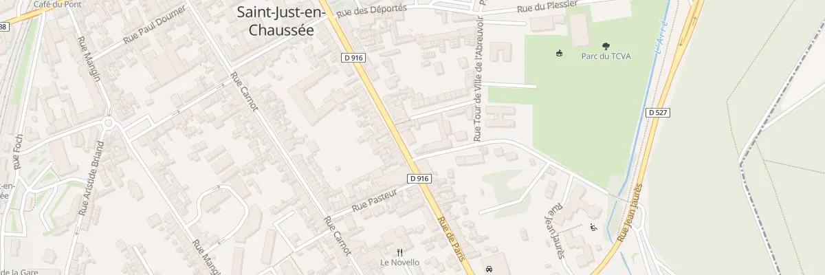 Plan du 61T Rue de Paris à Saint-Just-en-Chaussée